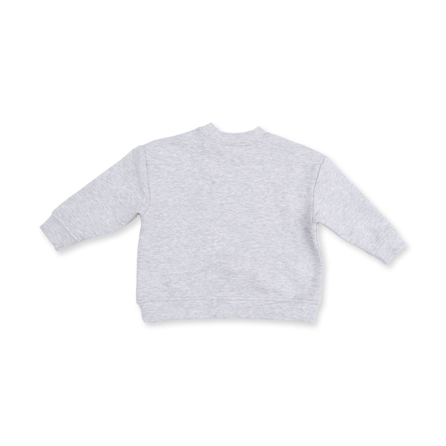 Drop Sleeve Sweatshirt - Ghost - Grey