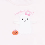 Drop Sleeve Sweatshirt - Ghosts Pink