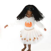Pumpkins Tutu Skirt with Bike Shorts