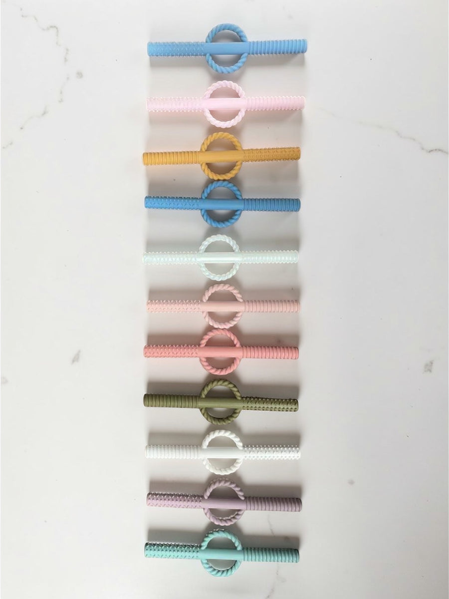 Teething Tube Set - Various Colors