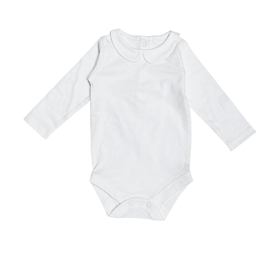 Organic Cotton Wildflower Embroidered Knit Baby Overall Set