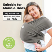D-Lite Baby Wrap Carrier - Graphite