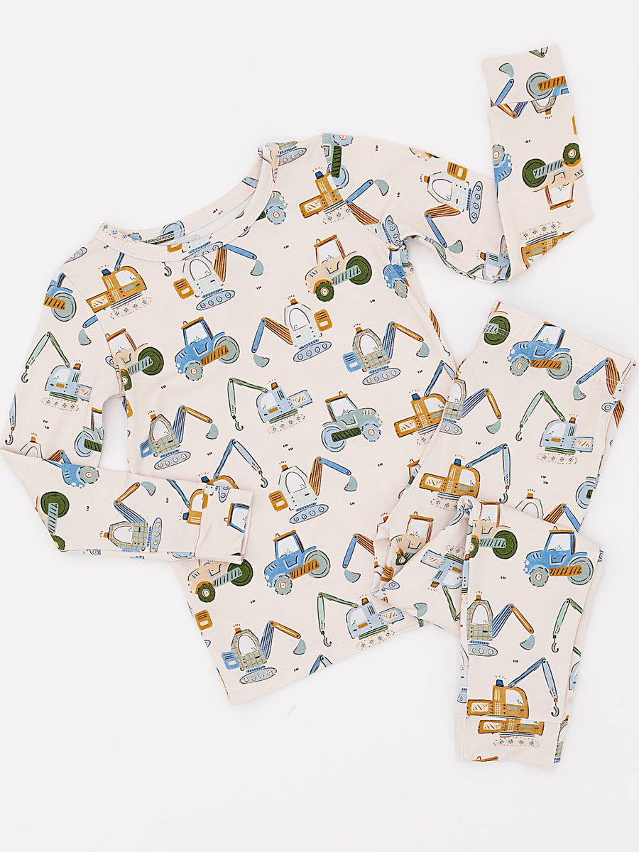 Two Piece Pajama Set - Little Builder