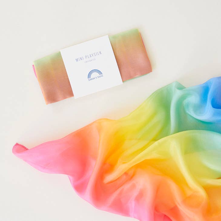 Enchanted Mini Playsilks - 100% Natural Silk - Various Colors