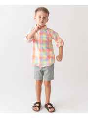 Boys Harbor Gray Chino Shorts