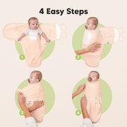 SOOTHE Zippy Swaddle Wraps - 3-Pack (Angelic)