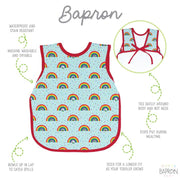 Rainbow Caterpillar Bapron - The Very Hungry Caterpillar - 6m-3T