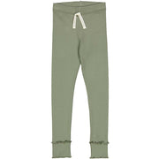 Cozy Me Rib Leggings - Poetry Green