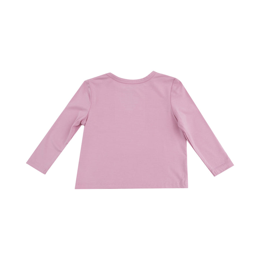 Long Sleeve Bamboo Shirt - Cameo Pink