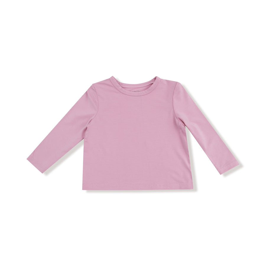 Long Sleeve Bamboo Shirt - Cameo Pink