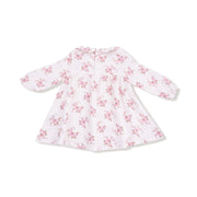Long Sleeve Petal Collar Dress and Legging - Belle Rosette Dot
