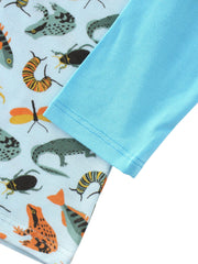 PoshTOT Crocodile Bamboo Kids Long Sleeve Top