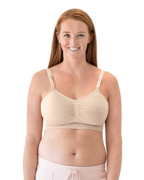 Sublime Hands-free Pumping & Nursing Bra - Beige