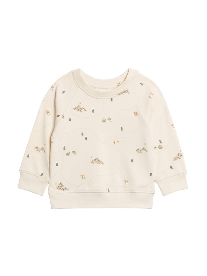 Organic Portland Pullover - Hiking/Pine