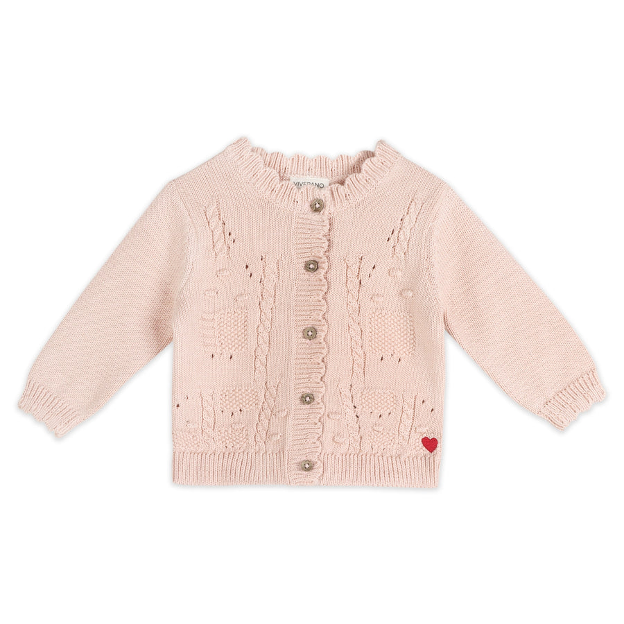 Lil Heart Tex Knit Baby Cardigan & Pant Set