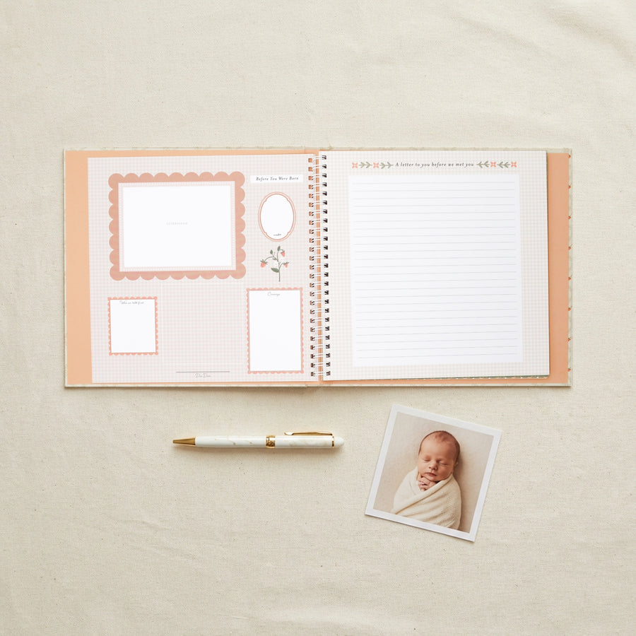 Luxury Memory Book - Cottage Garden