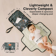 Ezee Portable Changing Pad - Woods