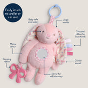 Bitzy Traveler - Pink Bunny