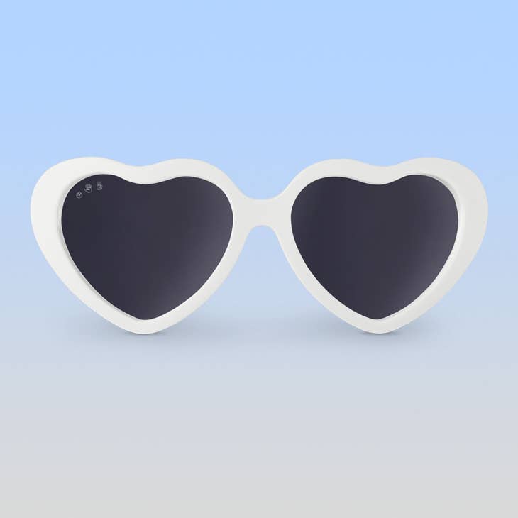 Heart Sunglasses - White (Various Sizes)
