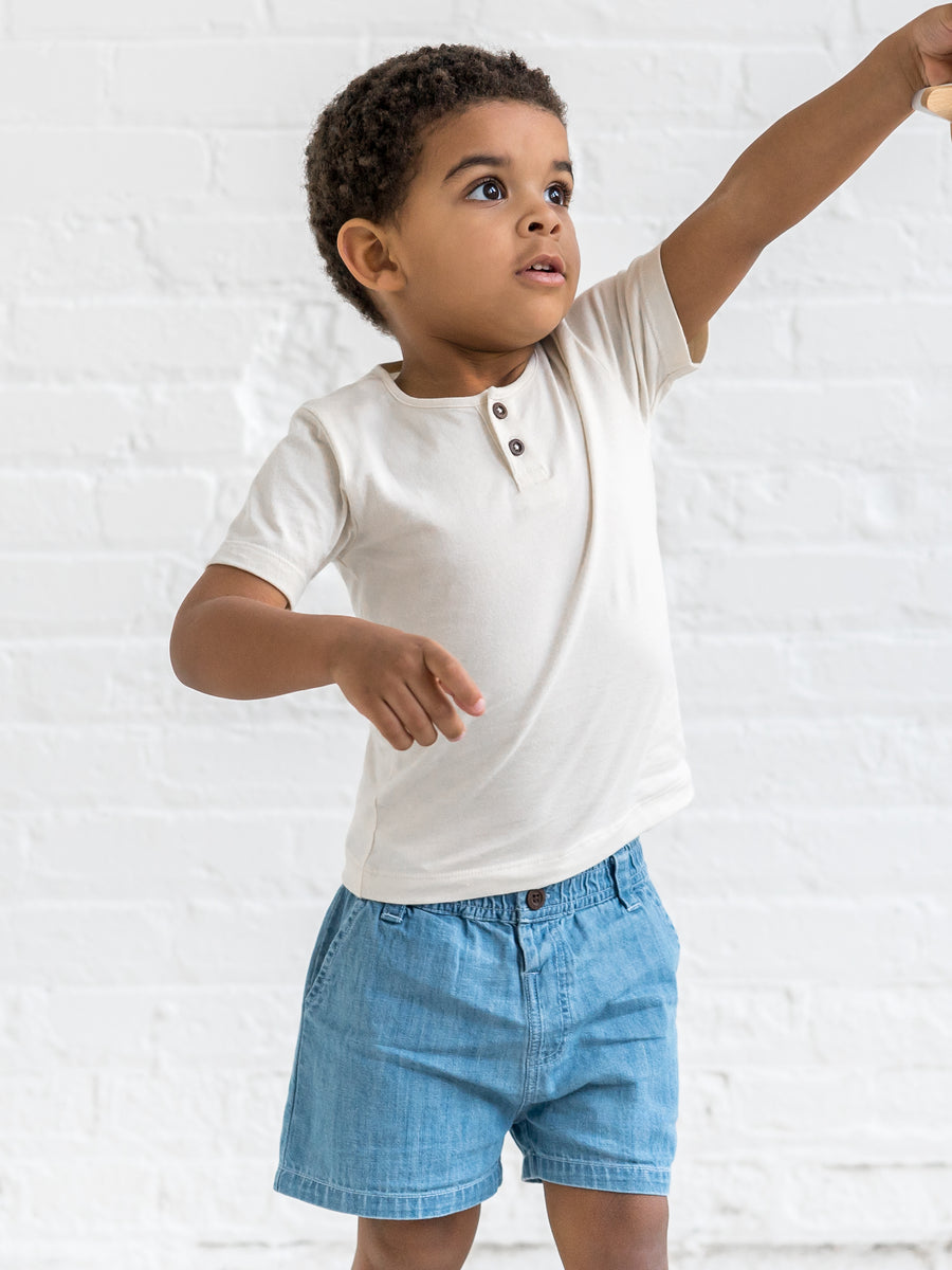 Organic Short - Luke Chambray
