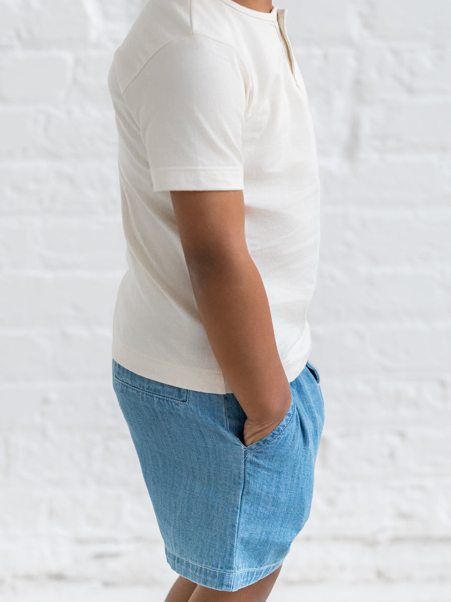 Organic Short - Luke Chambray