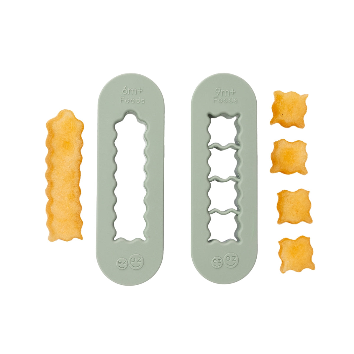 Baby-Lead Weaning Food Cutters - Sage