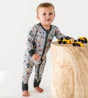 Bamboo Convertible Footie - Mason