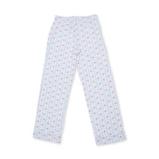 Adult Long Sleeve Pajamas - Anna Floral Stripe