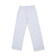 Adult Long Sleeve Pajamas - Anna Floral Stripe