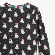 Modal Magnetic Long Sleeve Toddler Pajamas - Lets Go Ghouls
