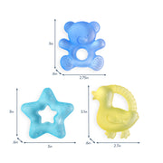 Cutie Coolers Water Filled Teethers (3 Pack) - Bear
