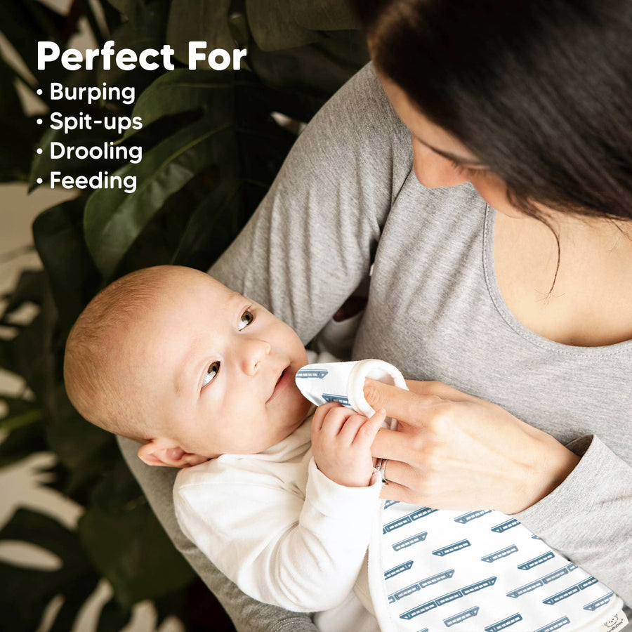 Organic Burp Cloths Vessels - Set of 5