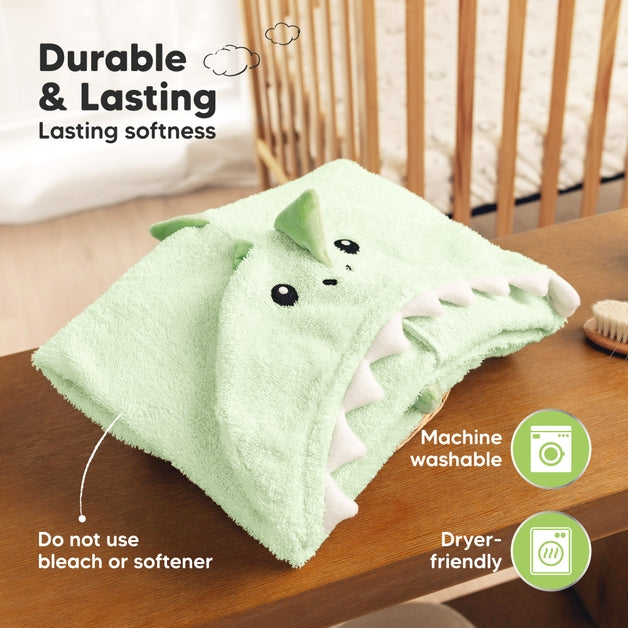 Playpals Baby Hooded Towel - Draco