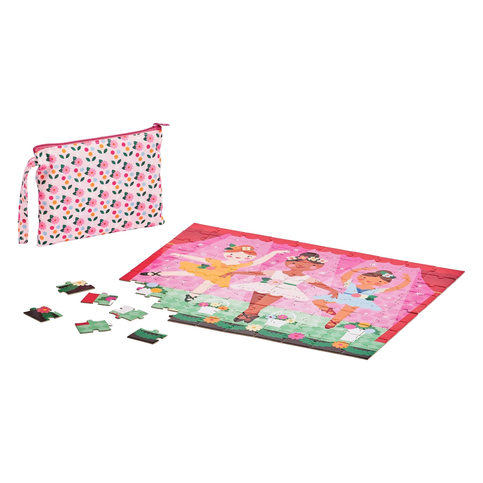 Two Sided On-The-Go Puzzle - Ballerinas