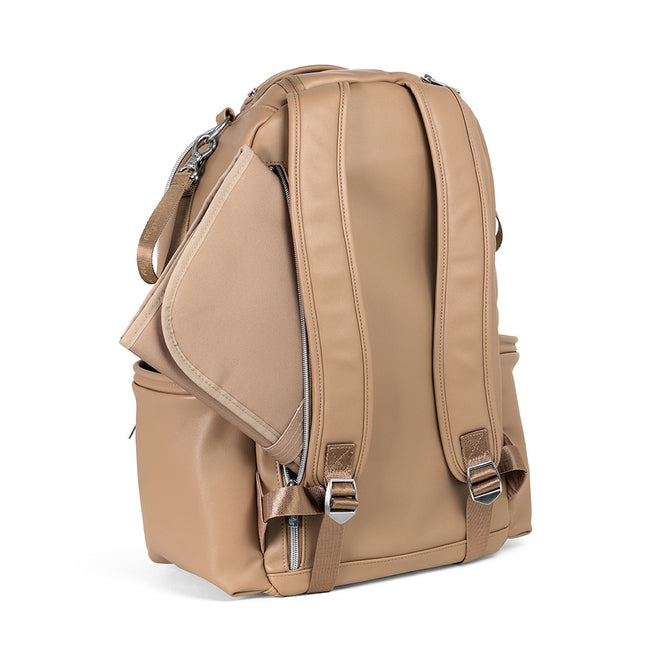 The Boss Plus Backpack Diaper Bag - Chai Latte