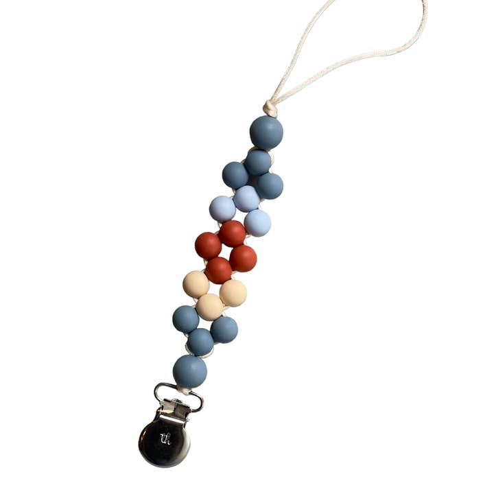 Grande Finn Pacifier Clip - Various Colors