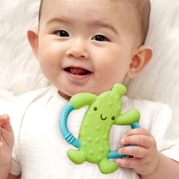 Chew Crew Silicone Teether - Pickle