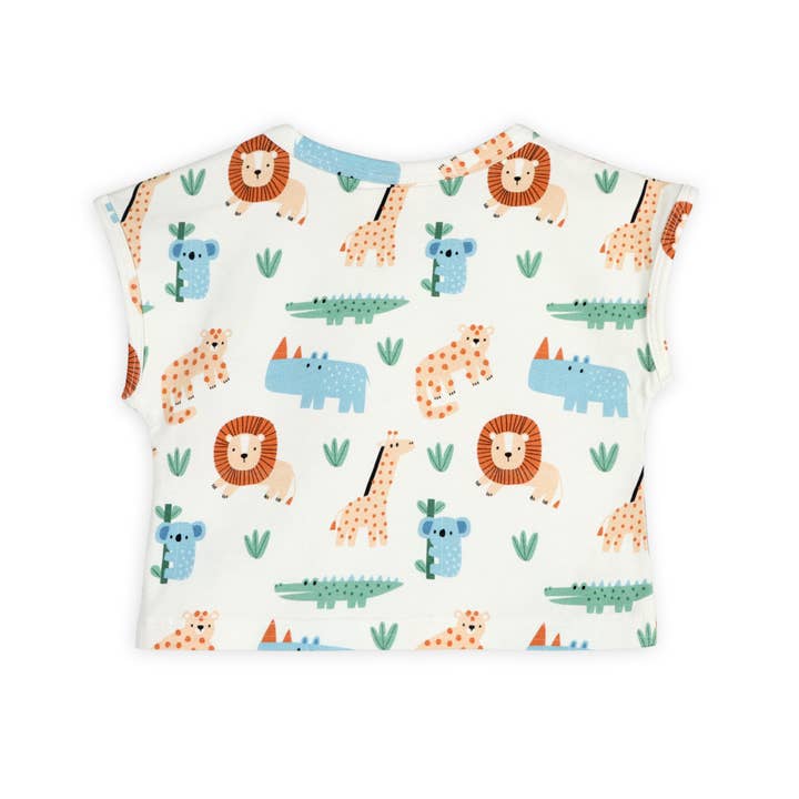Organic Safari Tee & Shorts Set