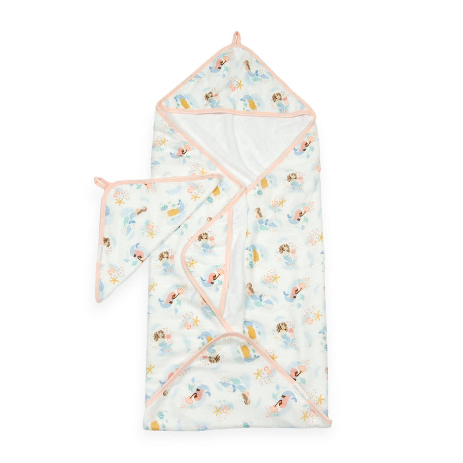 Hooded Towel Set - Mermaids