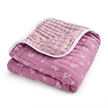 Organic Cotton Dream Blanket - Heritage Floral
