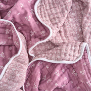 Organic Cotton Dream Blanket - Heritage Floral