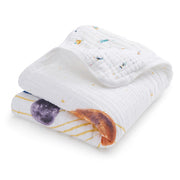 Organic Cotton Dream Blanket - Space Orbit