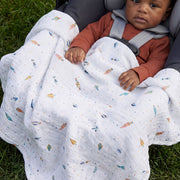 Organic Cotton Dream Blanket - Space Orbit