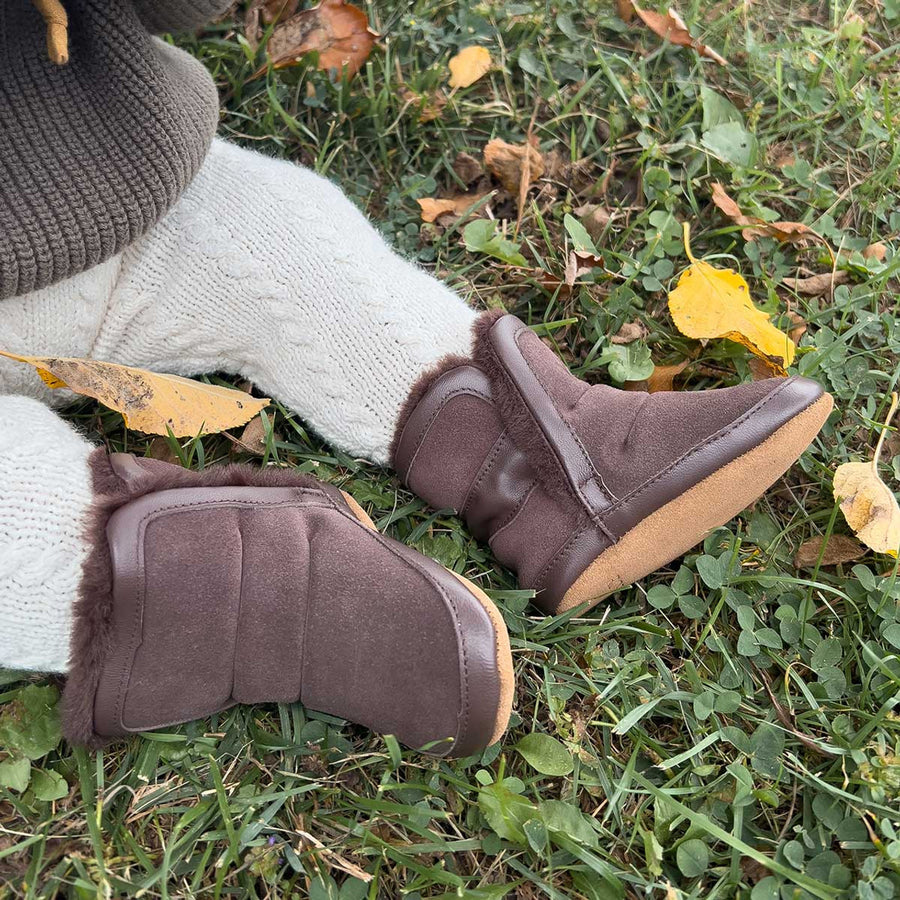 Cozy Cuff Boot - Brown