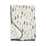 Muslin Quilt Blanket - Sharks