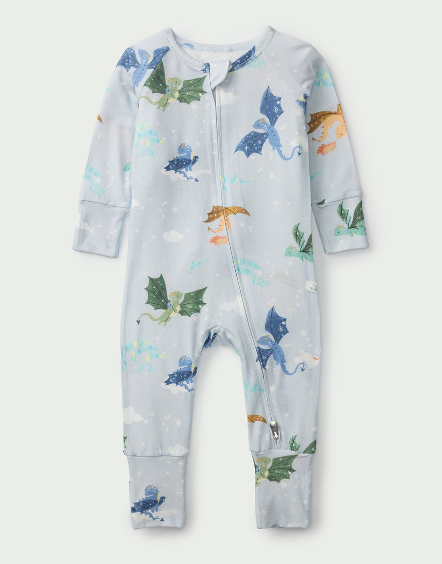 2-Way Zipper Sleeper - Magical Dragons