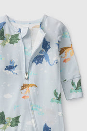 2-Way Zipper Sleeper - Magical Dragons