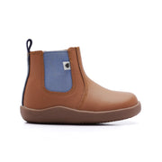 Boost Boot - Tan/Indigo