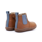 Boost Boot - Tan/Indigo