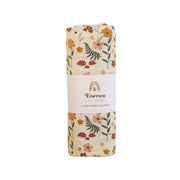 Luxury Bamboo Swaddle Blanket - Toadstool Garden